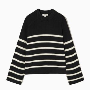 COS STRIPED MERINO WOOL Sweater
